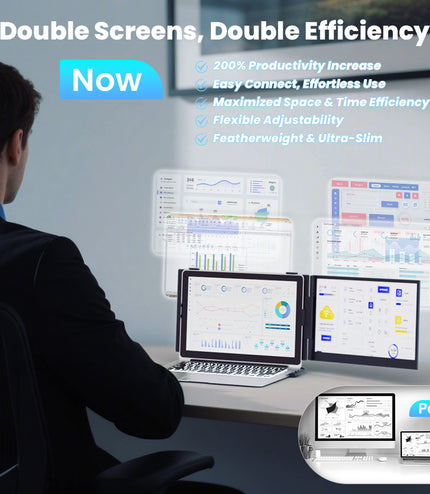 Hyangin S8: The Ultra-Light 14" Portable Laptop Screen Extender