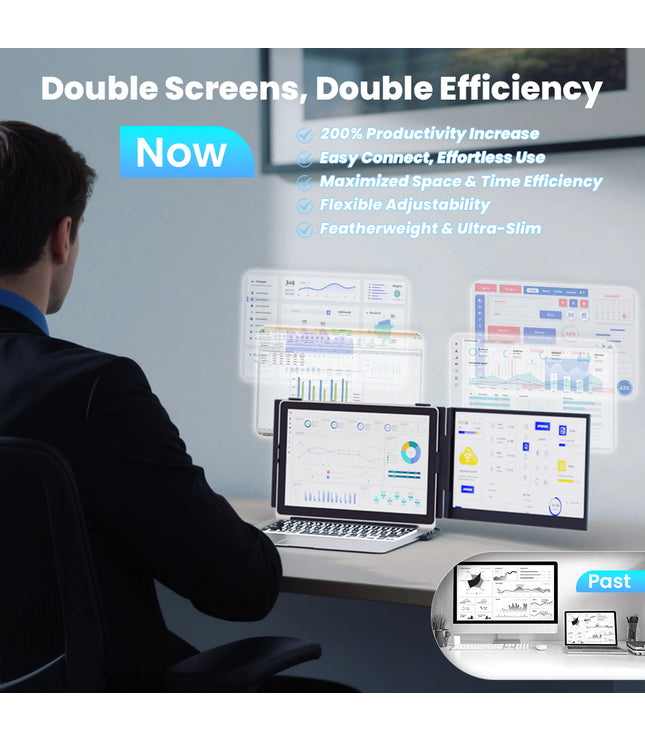 Hyangin S8: The Ultra-Light 14" Portable Laptop Screen Extender