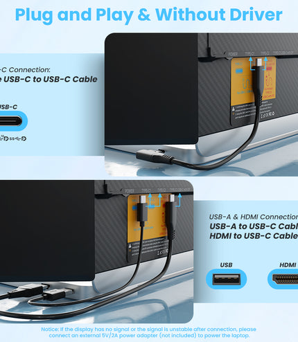 Hyangin S8: The Ultra-Light 14" Portable Laptop Screen Extender