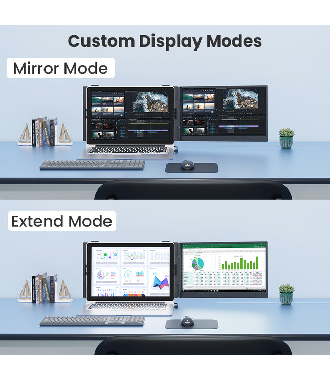 Hyangin S8: The Ultra-Light 14" Portable Laptop Screen Extender