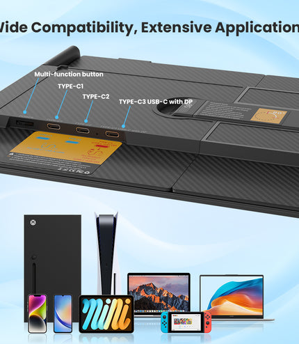 Hyangin S8: The Ultra-Light 14" Portable Laptop Screen Extender