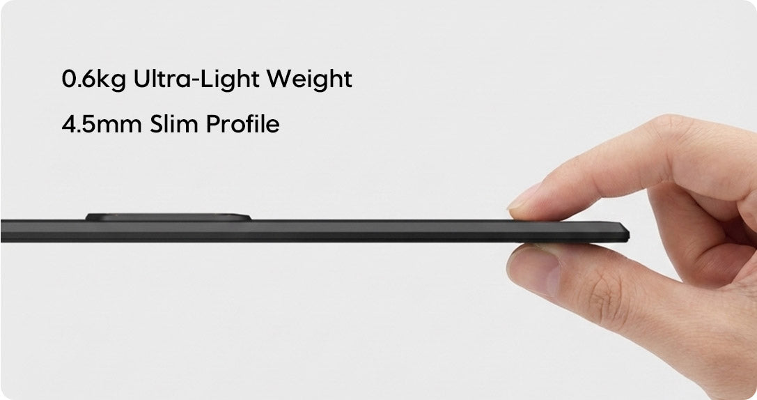 0.6kg Ultra-Light Weight 4.5mm Slim Profile