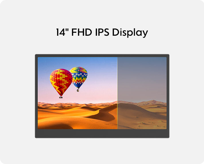 14" FHD IPS Display