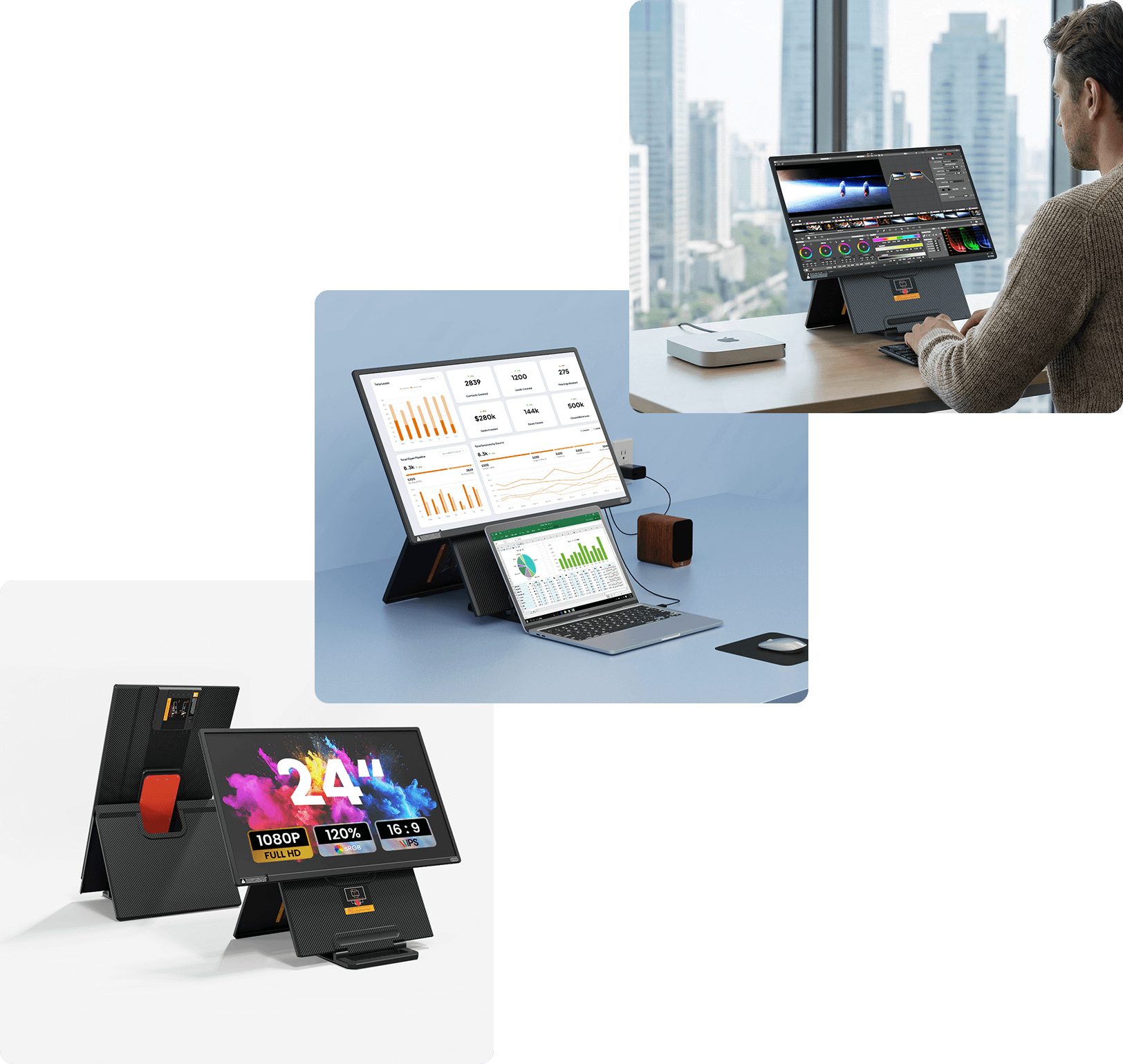 Ultimate Ergonomic Freedom: Lift, Tilt, and Rotate to Your Perfect View