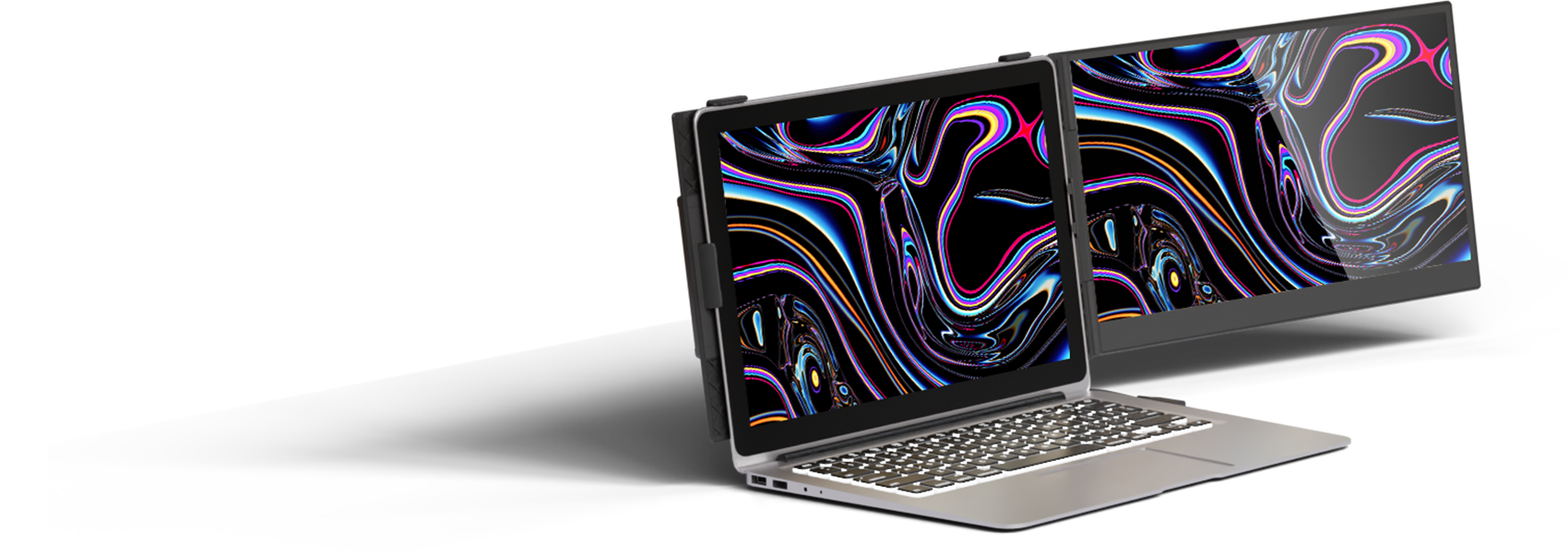 The Ultra-Light Dual-Screen Solution for Modern Nomads