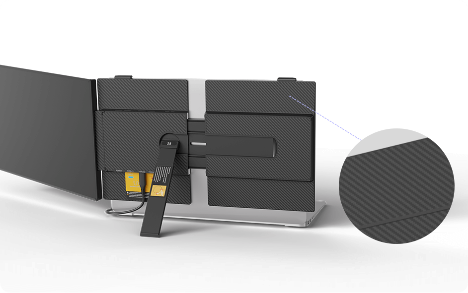 Crafted from aerospace-grade aluminum alloy, the S8 features a premium matte sandblasted finish that is not only stylish but also resistant to fingerprints and wear.