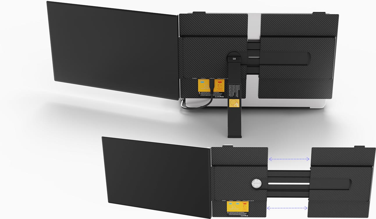 Universal Fit with Innovative Pull-Out Stand